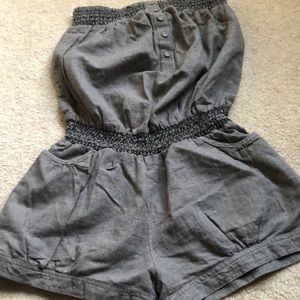 Body Central Dark grey/black romper